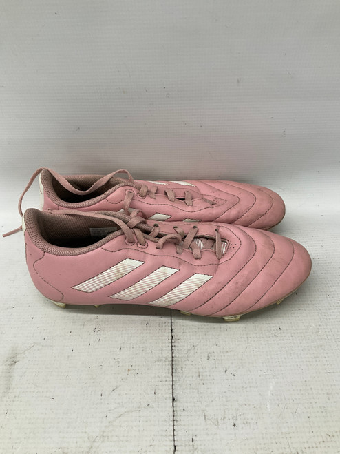 Vist Large View of Product Image Which is Used Adidas Soccer Cleats Pink Senior 7