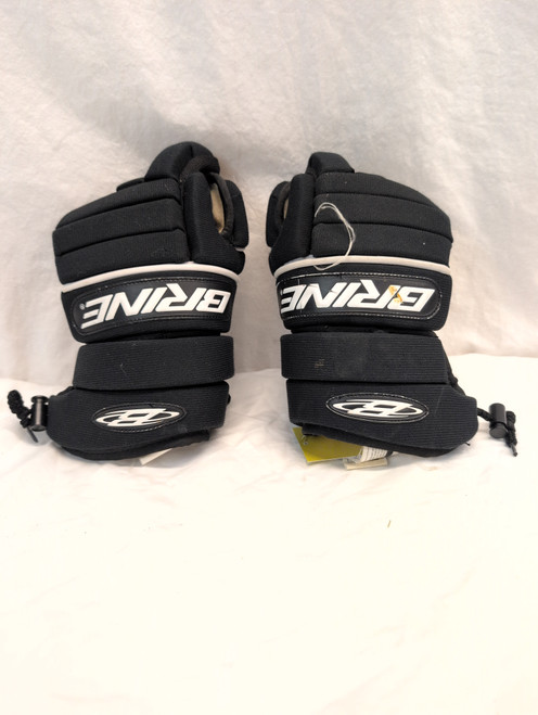 Vist Large View of Product Image Which is Used Brine L 12 Lacrosse Gloves Mens Black 12"