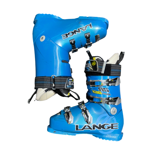 Vist Large View of Product Image Which is Used Lange RS 130 Mens DH Ski Boot Teal 275 MP - M09.5 - W10.5