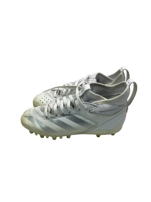 Vist Large View of Product Image Which is Used Adidas Jr FB Cleats White Junior 01