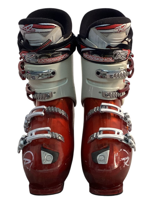 Vist Large View of Product Image Which is Used Rossignol SYNERGY Mens DH Ski Boot White 295 MP - M11.5