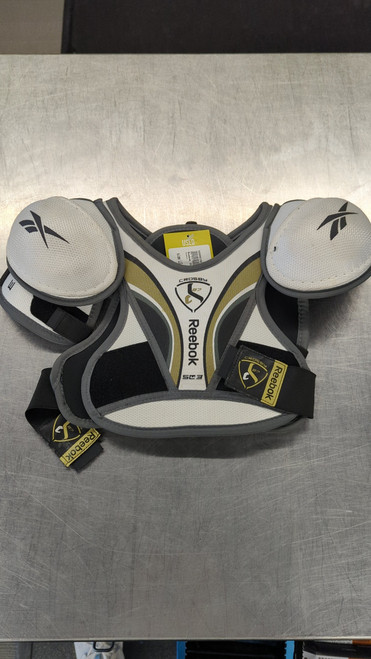 Vist Large View of Product Image Which is Used Reebok SC87 YTH SHOULDER Youth Shoulder Pads LG