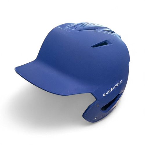 Vist Large View of Product Image Which is Used Evoshield BATTING HELMET Batting Helmet No Mask Royal Blue MD