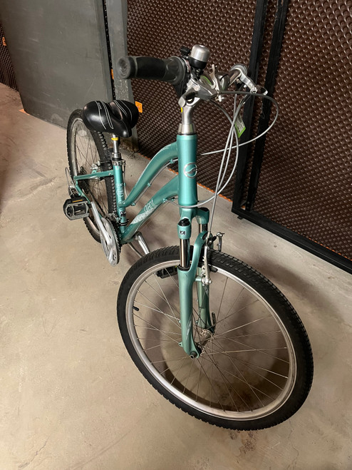 Vist Large View of Product Image Which is Used Giant SEDONA W Comfort Bike Womens Carolina Blue 13-14" - XS  Frame