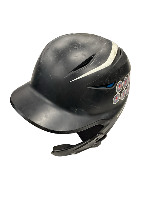 Vist Large View of Product Image Which is Used Easton ELITE X Batting Helmet No Mask Black S/M