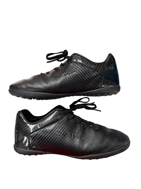 Vist Large View of Product Image Which is Used Brava Soccer Indoor Shoes Black Junior 03.5
