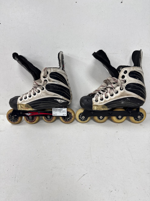 Vist Large View of Product Image Which is Used Mission QUATRO 1500 Senior Rec Fitness Skates Black Senior 4