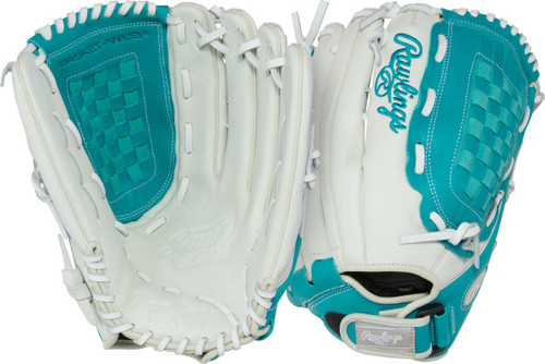 Vist Large View of Product Image Which is Rawlings Shut Out Fastpitch Glove 13" RHT #RSO130W