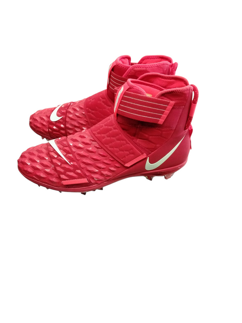Vist Large View of Product Image Which is Used Nike FORCE Adult FB Cleats Red Senior 17
