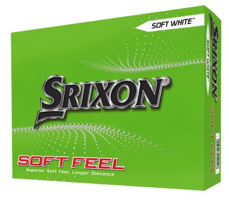 Vist Large View of Product Image Which is New SRIXION SOFT FEEL WHITE GOLF BALLS