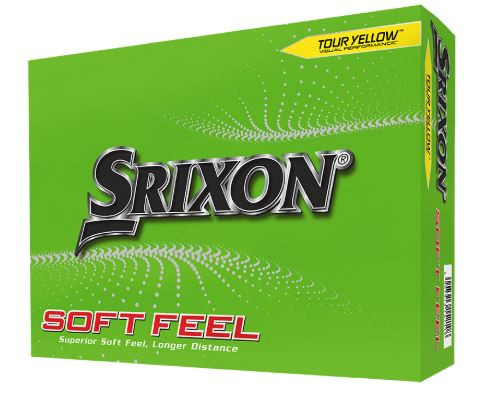 Vist Large View of Product Image Which is New SRIXION SOFT FEEL YELLOW GOLF BALLS