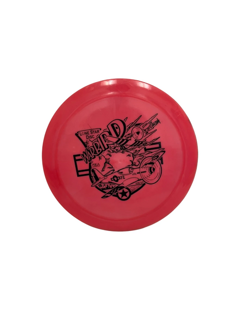 Vist Large View of Product Image Which is Used Lone Star Disc Warbird 175g Pink Disc Golf Driver