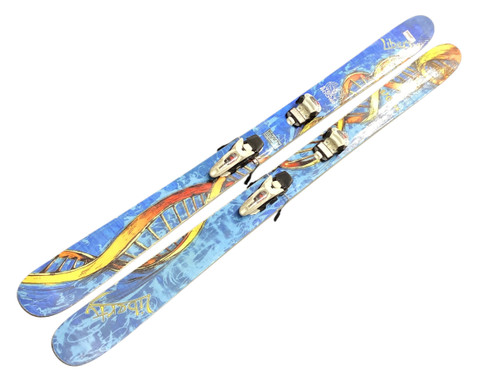 Vist Large View of Product Image Which is Used LIBERTY DOUBLE HELIX Mens Downhill Ski/Binding Royal Blue 190 cm