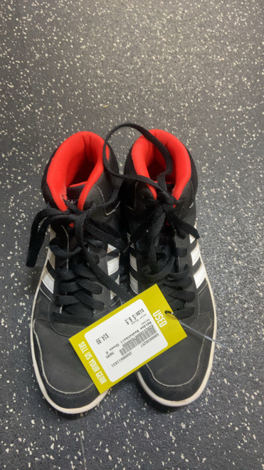 Vist Large View of Product Image Which is Used Adidas Basketball Shoes M Black Senior 6.5