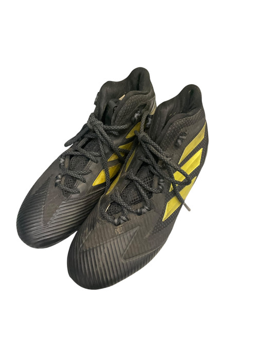 Vist Large View of Product Image Which is Used Adidas Adult FB Cleats Black Senior 8