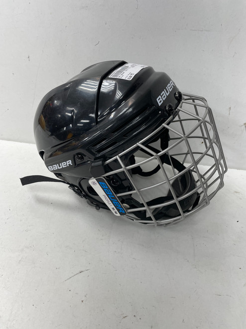 Vist Large View of Product Image Which is Used Bauer IMS 5.0 Helmet Cage Combo Black MD