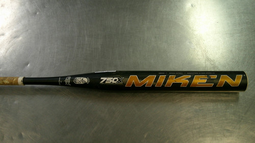 Vist Large View of Product Image Which is Used Miken REV EX MAX BB/SB Slowpitch Bat 34"
