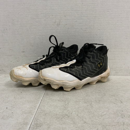 Vist Large View of Product Image Which is Used Under Armour BH SHOW BB/SB Cleats Black Senior 5