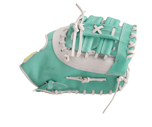 Vist Large View of Product Image Which is New CYPRESS RHT 1ST BASE 13IN TWO BAR POST  SOFTBALL