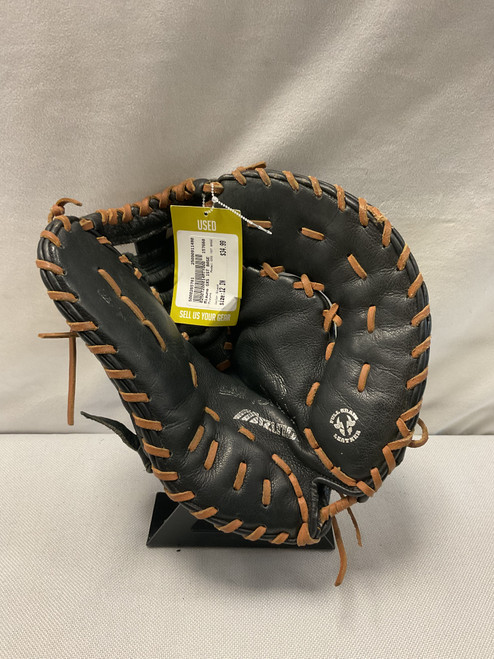 Vist Large View of Product Image Which is Used Mizuno GXS 1ST BASE BB/SB First Base RH Throw Black 12"