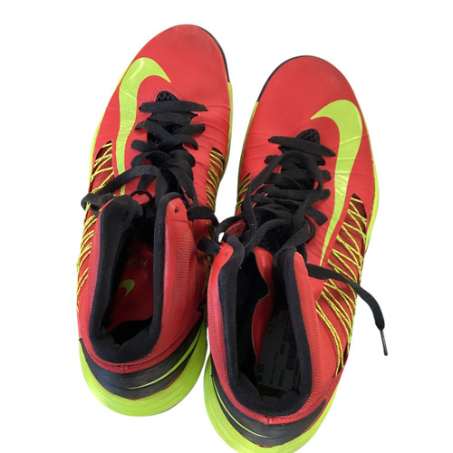 Vist Large View of Product Image Which is Used Nike HYPER DUNK Basketball Shoes M Red Senior 11