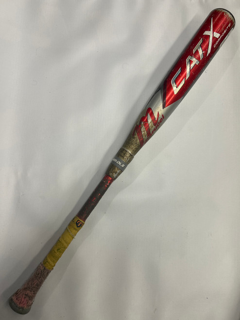 Vist Large View of Product Image Which is Used Marucci CAT X COMPOSITE BB/SB USSSA 2 3/4 Bat 31"