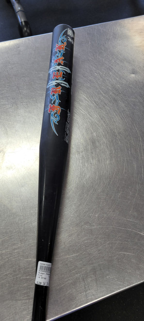 Vist Large View of Product Image Which is Used Miken FREAK MSFN B FLEX BB/SB Slowpitch Bat 34"