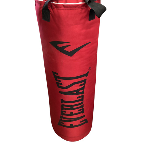 Vist Large View of Product Image Which is Used Everlast 80 LB HEAVY BAG Boxing Heavy Bag Red 80 lb