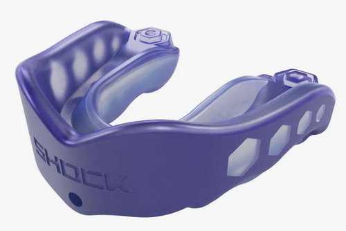 Vist Large View of Product Image Which is New SHOCK DOCTOR GEL MAX MOUTHGUARD PURPLE - YTH