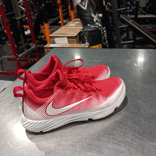 Vist Large View of Product Image Which is Used Nike LAX Cleats Mens Red Senior 8.5