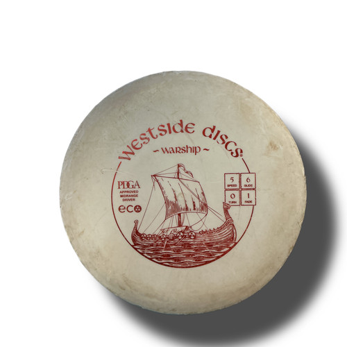 Vist Large View of Product Image Which is Used Westside WESTSIDE DISCS MID RANGE Disc Golf Mid Range White