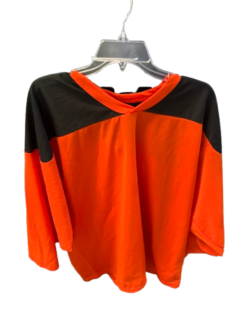 Vist Large View of Product Image Which is Used CCM Hockey Tops Senior Orange LG