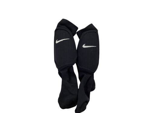 Vist Large View of Product Image Which is Used Nike Soccer Shin Guards Junior Black SM
