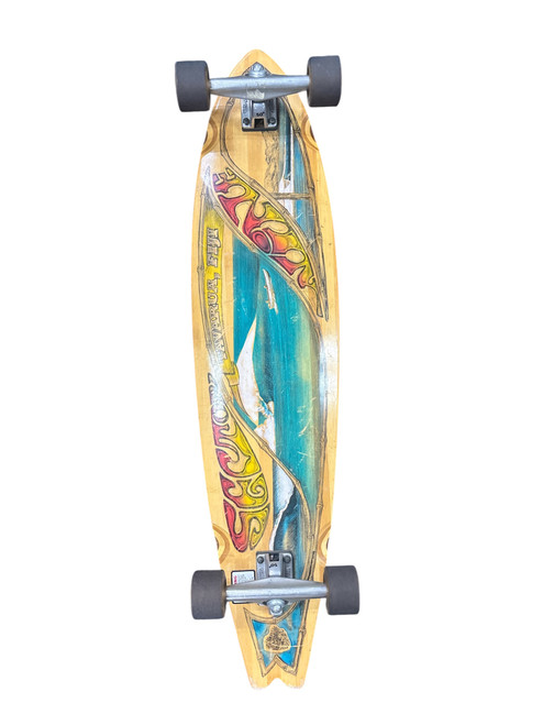 Vist Large View of Product Image Which is Used Sector 9 FIJI Longboard Brown Long