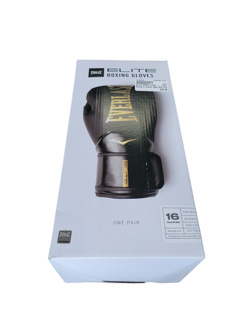 Vist Large View of Product Image Which is New Elite 2 Glove 16oz Blk/Gld