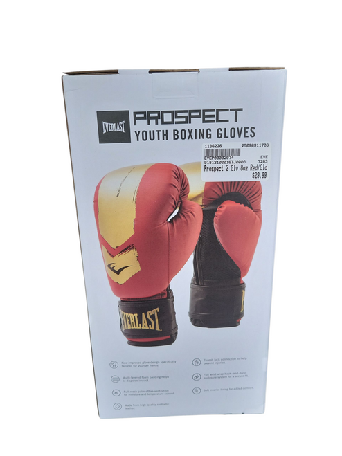 Vist Large View of Product Image Which is New Prospect 2 Glv 8oz Red/Gld