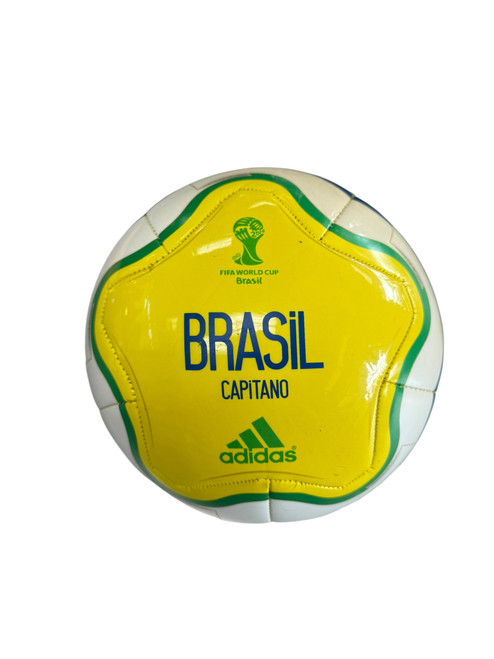 Vist Large View of Product Image Which is Used Adidas BRASIL All Size Soccer Ball Yellow 5