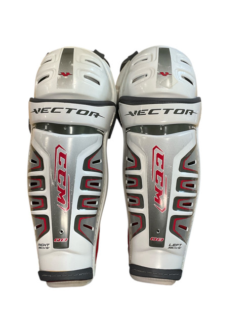 Vist Large View of Product Image Which is Used CCM VECTOR Senior Shin Guards None 15"