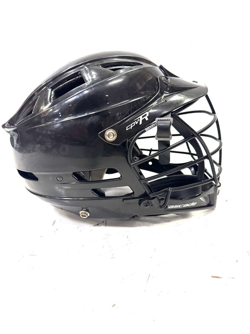 Vist Large View of Product Image Which is Used Cascade CPV R Lacrosse Helmet Black M/L