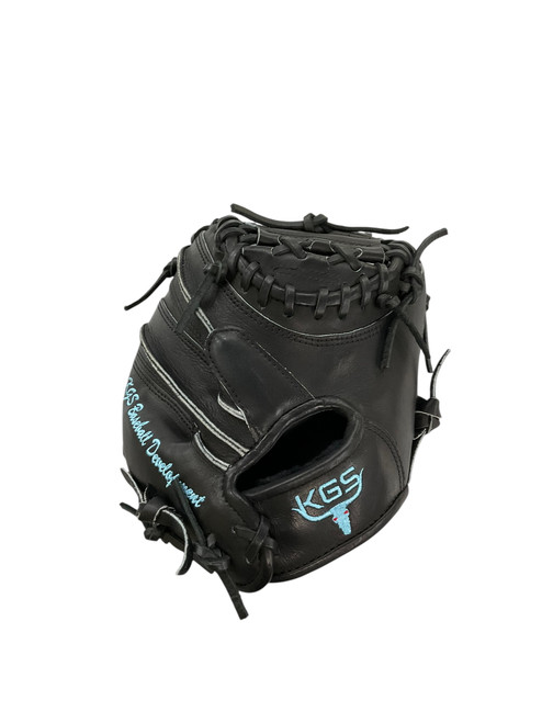 Vist Large View of Product Image Which is Used KGS KGS27 TRAINER BB/SB Catchers RH Throw Black 28"