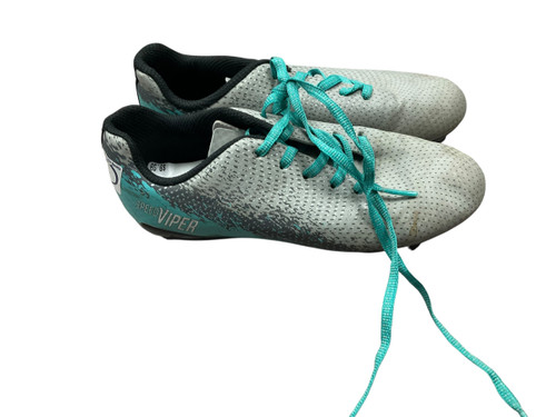 Vist Large View of Product Image Which is Used SPEED VIPER Soccer Cleats Silver Junior 01