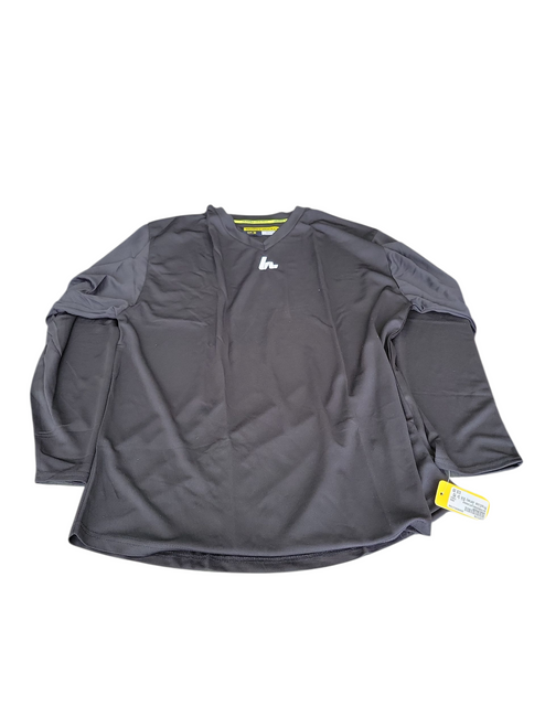 Vist Large View of Product Image Which is New Practice Jersey Blk Sr XXL