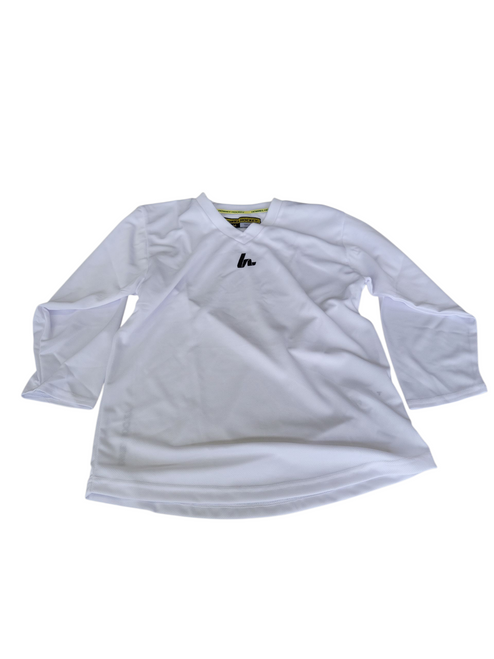 Vist Large View of Product Image Which is New Practice Jersey Wht Jr G
