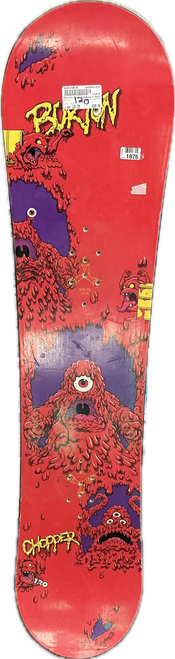 Vist Large View of Product Image Which is Used Burton CHOPPER Boys Snowboard Only Red 120 cm