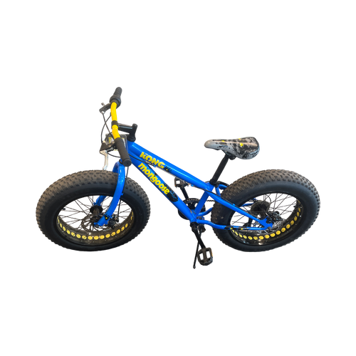 Vist Large View of Product Image Which is Used Mongoose KONG Mountain Bike Boys Yellow 14"