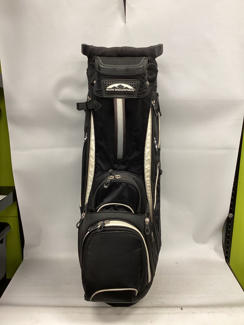 Vist Large View of Product Image Which is Used Sun Mountain SYNC Mens Cart Bag Black