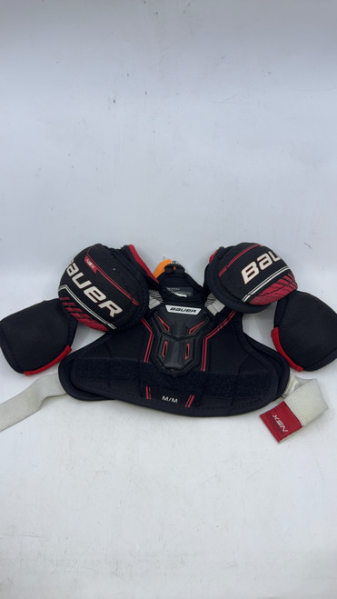 Vist Large View of Product Image Which is Used Bauer NSX Youth Shoulder Pads MD