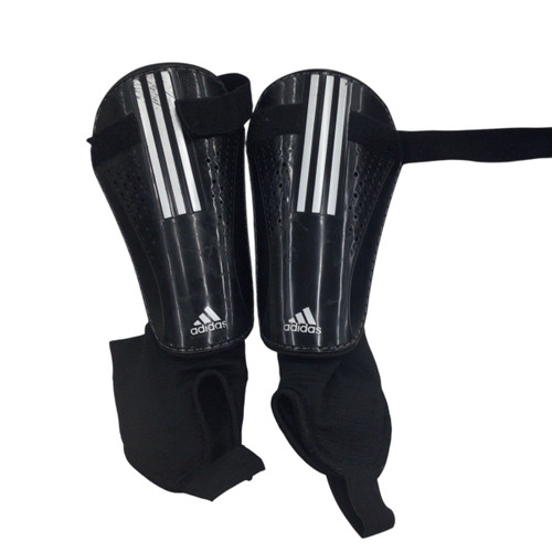 Vist Large View of Product Image Which is Used Adidas Soccer Shin Guards Adult Black MD