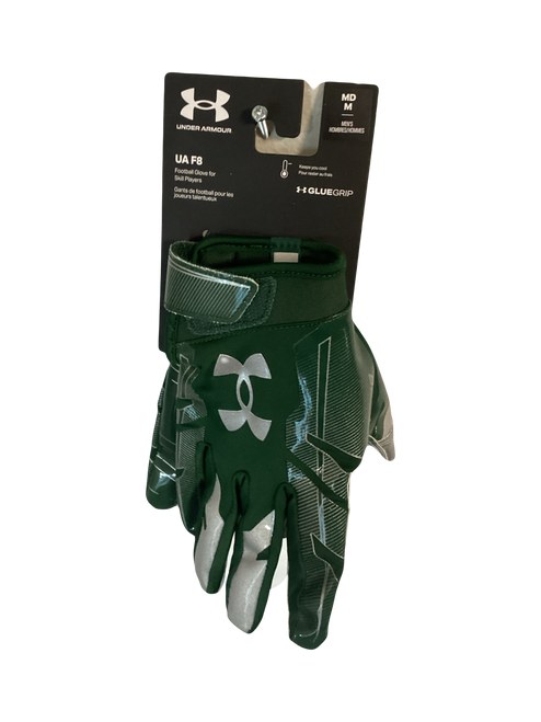 Vist Large View of Product Image Which is Used Under Armour F8 FB Gloves Green MD