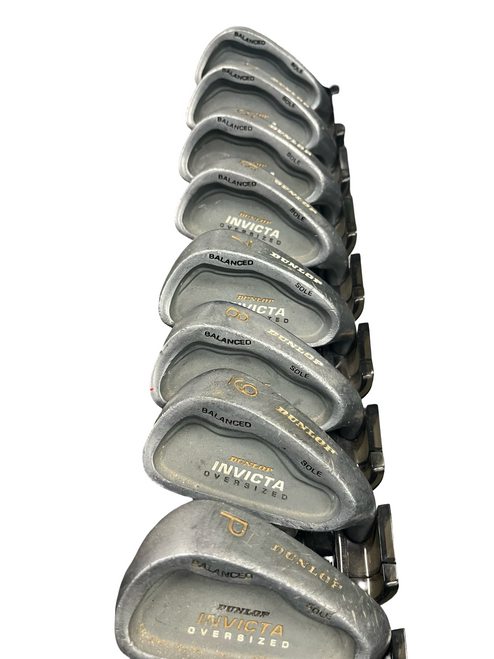Vist Large View of Product Image Which is Used Dunlop INVICTA Mens Iron Set RH 3I-PW